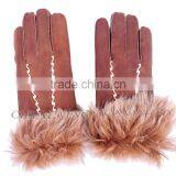 CX-A-59C Finger Protectors Real Sheep Leather Gloves Wholesale thumbnail-1