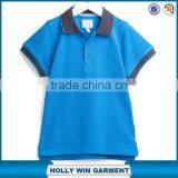 High Quality Plain Cotton Design Boys Polo Shirts Wholesale China Factory