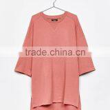 2017 Custom Latest Half Sleeve Sweater,3/4 Length Sleeve Knit Oversized Sweater thumbnail-4