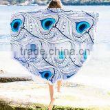 Cotton Velour Promotions Logos Australian The Beach People Roundie Towel With Tassel Fringe thumbnail-2