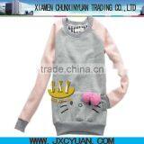 China Manufacture Custom Women Hoodie Wholesale Cheap Pullover Hoodie thumbnail-1