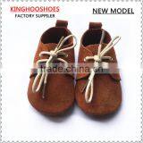 Cow Suede Wholesale Moccasins Baby Shoes thumbnail-1