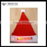 New Arrival Christmas Blinking Santa Hats With Light thumbnail-1