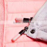 Women's Slim Double Zip Stay Warm Soft Quilted Hooded Winter Jackets thumbnail-6