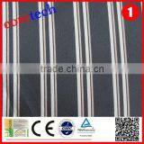 Promotion Breathable Black White Striped Satin Fabric Factory