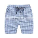 New Style Plaid Wholesale Cotton Boys Shorts thumbnail-1