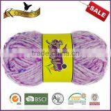 Charmkey Dotted Color 100 Acrylic Knitting Yarn Soft Scarf Yarn Blooming for Women thumbnail-1