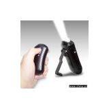 Mini Crank Dynamo LED Flashlight With Mobile Phone Charger thumbnail-1