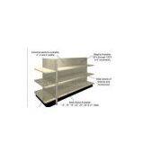 4 Way Display Gondolas Shelving Island, Wall Shelving for Retail or Convenient Store
