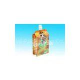 Aluminum Foil Stand Up Spout Pouch Gravure Printing , PA / AL / PE Bags thumbnail-1