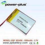 3.7v 1500mAh Lithium Polymer Battery /LIP/li-polymer/li-polymer Battery 853450 thumbnail-1
