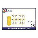 4.5mm Automatic Car Park Boom Vehicle Barrier Gate With Three Fence thumbnail-1