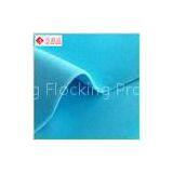 Plain Double Faced Fabric / Velvet Flock Fabric For Packaging Pouches Material