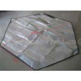 Aluminum Foil Portable Outdoor Garden Travel Beach Hiking Camping Waterproof Picnic Sitting Blanket Pad Camping Mat thumbnail-1