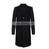 New Fashion High Quality USA European Clothes Slim Fit Double Breasted Wool Cashmere Men Overcoat thumbnail-2