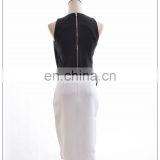 Fashionable Sleeveless Tops With Long Dresses for Office Dress thumbnail-2