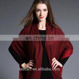 Pure Color Cashmere Shawl for Women thumbnail-3