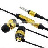 D9 High Quality Super Bass Metal Earphone With Micophone For Iphone thumbnail-1