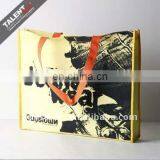 Custom Private Silk Screen Printing Fabric Shopping Bag thumbnail-1
