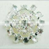 Trendy silver wholesale rhinestone buttons