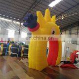 High Quality Decorative Sun Flower Archway Entrance Inflatable Arch for Nursery School Open thumbnail-4