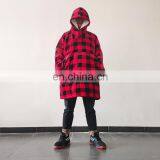 Super Soft Warm Cozy Wearable Sherpa Hoodie for Adults & Children, Reversible, Hood & Large Pocket Oversized Sweatshirt Blanket thumbnail-2