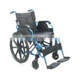 European Medical Health Equipment Manual Wheel Chair Aluminium Foldable Wheelchair thumbnail-2