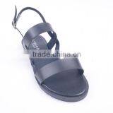 Yiwu LovelyT Fashion Latest Coming Ladies Simple Flat Heel Buckle Ankle Sandals Designs thumbnail-2