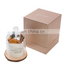 Dried Flower Real Perfume Scented Pure Soy Wax Aroma Luxury Wholesale Decoration Giftset Candles/candel