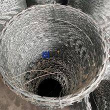 Concertina BTO22 450mm×10m No Clipada, 1 Rolo Com 10m, Púa Concertina Galvanizada, Alambre Navaja Galvanizada thumbnail-3