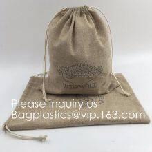 Brulap Candy Bags With String Birthday Wedding Party Gift Bags Jewlery Pouches DIY Craft Party Favor Jute Gift Bag Sack thumbnail-3