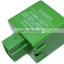 Turn Signal Flasher Relay For TOYOTA Corolla Camry Celica Pickup 4Runner Van 81980-22070