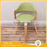 White Fiberglass Cup Accent Rotatable Chair/Popular Design Coffee Cup Chair thumbnail-3