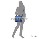 New Design Genuine Pebble Leather Convertible Backpack or Crossbody Messenger Bag thumbnail-3