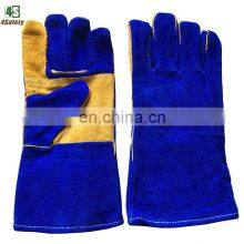 4SAFETY Hand Protective Leather Welding Safety Gloves Long Anti Cut thumbnail-3