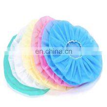 Ready Stock Head Cover Disposable PP Non-woven Round Bouffant Cap Hair Cover Mob Cap thumbnail-5