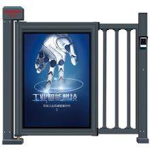 Electric Telescopic Door Stainless Steel Aluminum Alloy Sliding Door Suspension Door Linear Door School Construction Site Unit Factory Gate thumbnail-2