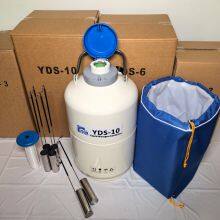 Cryogenic Storage Liquid Nitrogen Container Yds-10-125 Transport Style thumbnail-4