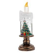 Crystal Ball Christmas Lights - LED Flameless Candle Decor With Snowfall for Wholesale Holiday Gifts Bulk Supplies thumbnail-5