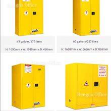 Fireproof & Explosion-proof 60 Gallon Safety Cabinet With Dual Vents and Electrostatic Grounding Clip for Construction Sites and Petrochemical Labs thumbnail-1