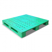 Anti-Slip Plastic Pallets With Reinforced Ribs for Warehouse Safety thumbnail-2