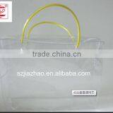 Machining Transparent PVC Plastic Cosmetic Packaging Bags With Side Gusset thumbnail-5