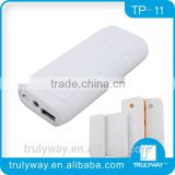 low price Imitation leather design TP-11 5200mAh Portable charger
