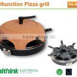 2015 new model of electric pizza oven, bbq grill, raclette function