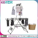 Folding Stainless Steel Balcony Baby Clothes Drying Hanger Rack