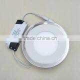 Double Color LED Panel Light 10W 15W 20W Blue+White/Warm White Round Ultrathin LED Ceiling Lamp thumbnail-4