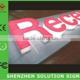 Outdoor 3d Frontlit RGB Acrylic Letters thumbnail-2