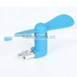 2 in 1 Usb Otg Fans for Mobile Phone