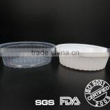 pp Disposable Elliptical Microwave Plastic Tray With Lids