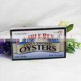 Canned Smoked Oysters in Cotton Oil thumbnail-1